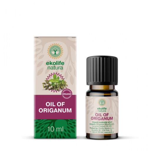 Ekološko eterično olje divjega origana Ekolife natura, 10 ml