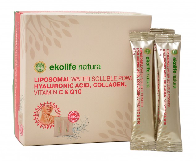 Ekolife natura liposomski Kolagen+, 15 vrečk*6,5g