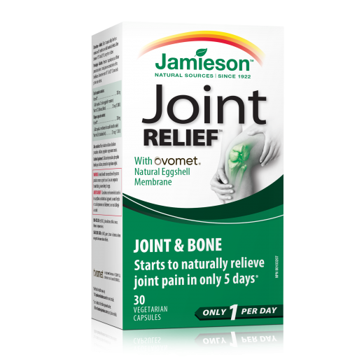 Jamieson Joint Relief kapsule, z naravno membrano jajčne lupine (Ovomet®)