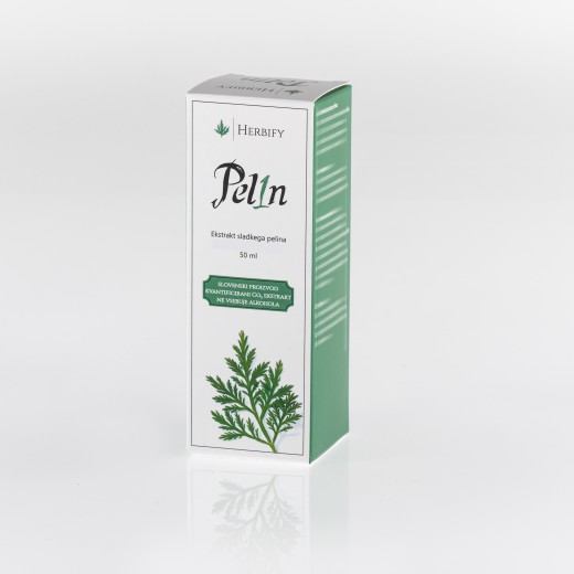 Pel1n – ekstrakt sladkega pelina 50ml (za zunanjo uporabo)