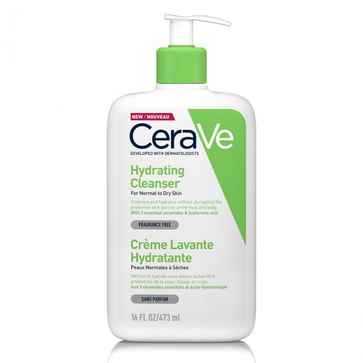 CeraVe, Vlažilna čistilna emulzija, 473 ml