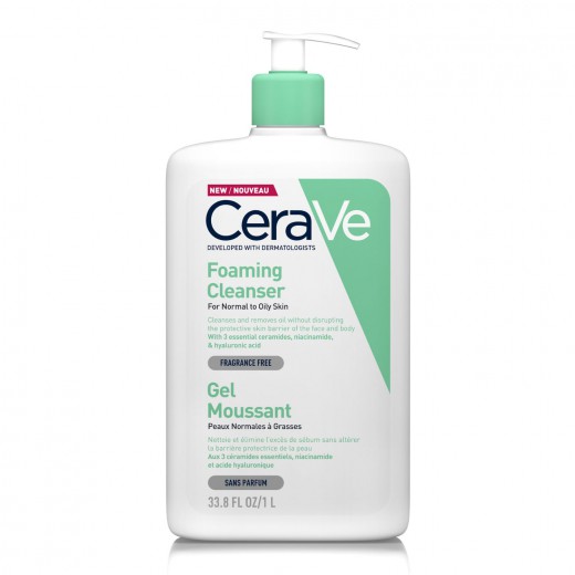 CeraVe, Peneči čistilni gel, 1L