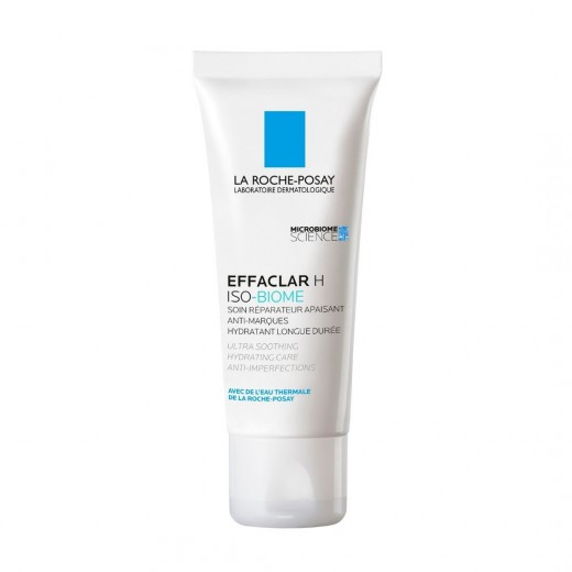 La Roche-Posay, EFFACLAR H ISO-BIOME Pomirjujoča vlažilna nega proti nepravilnostim, 40 ml