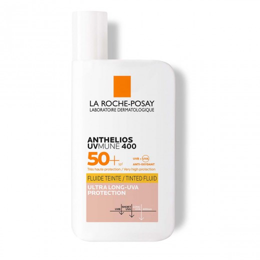La Roche-Posay, ANTHELIOS UVMUNE 400 Tonirani fluid SPF50+, 50 ml