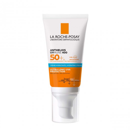 La Roche-Posay, ANTHELIOS UVMUNE 400 Vlažilna krema za zaščito pred soncem SPF50+, 50 ml