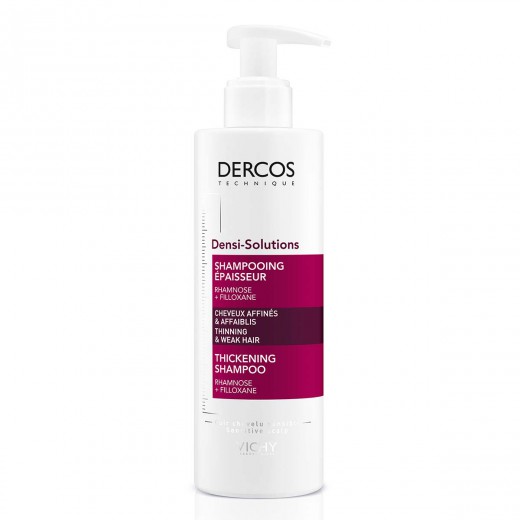 VICHY, DERCOS DENSI-SOLUTIONS Šampon za tanke in oslabljene lase, 250 ml