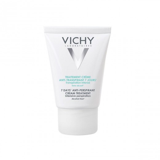 VICHY, DÉODORANT Dezodorant z antiperspirantom v obliki kreme za uravnavanje čezmernega potenja 7 dni, 30 ml