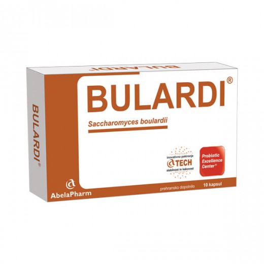 Bulardi, Saccharomyces boulardii, 250 mg, 10 kapsul 