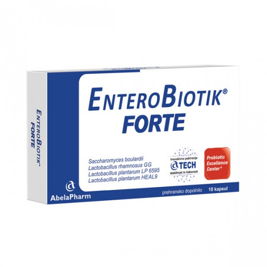 EnteroBiotik Forte, 10 kapsul   