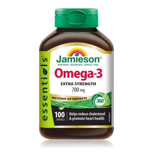 Jamieson, omega - 3 ekstra moč brez priokusa po ribah, 158 g, 100 kapsul