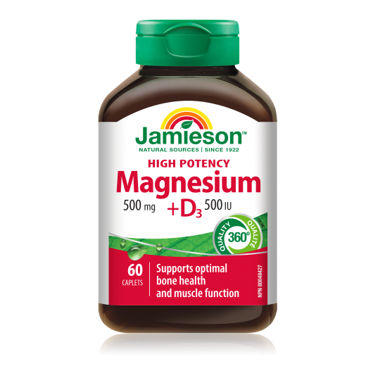 Jamieson Magnezij 500mg + vitamin D3 500 i.e., 60 tablet
