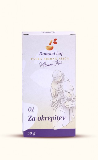 Čajna mešanica ZA OKREPITEV patra Simona Ašiča (01), 50 g