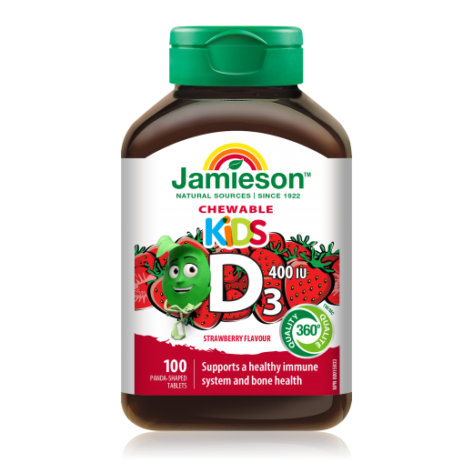 Jamieson vitamin D3 bonboni otr 100x