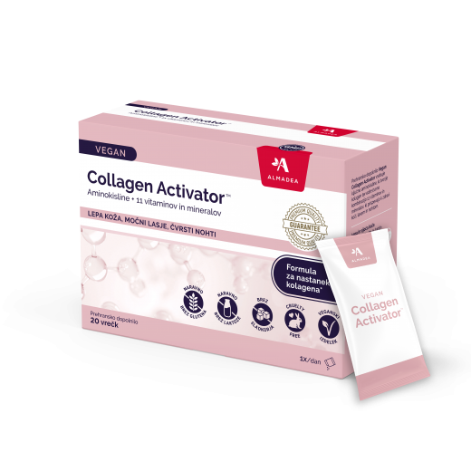 Collagen Activator, vegan, 20 vrečk za pripravo napitka