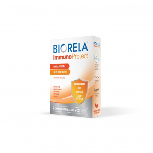 Biorela ImmunoProtect, 30 rastlinskih kapsul