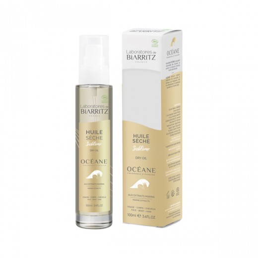 Biarritz, Ocean Bio suho olje, za obraz, telo in lase, 100 ml