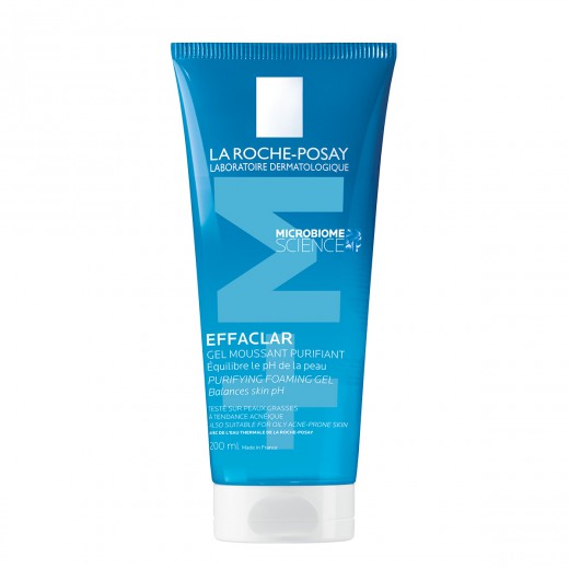 La Roche-Posay, EFFACLAR Peneči gel za čiščenje mastne občutljive kože, 200 ml