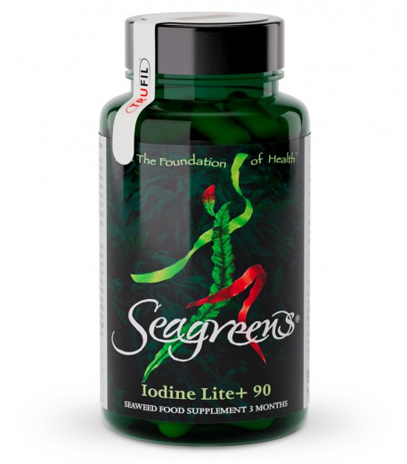 Seagreens morske alge, jod lite plus, bio, 90 kapsul