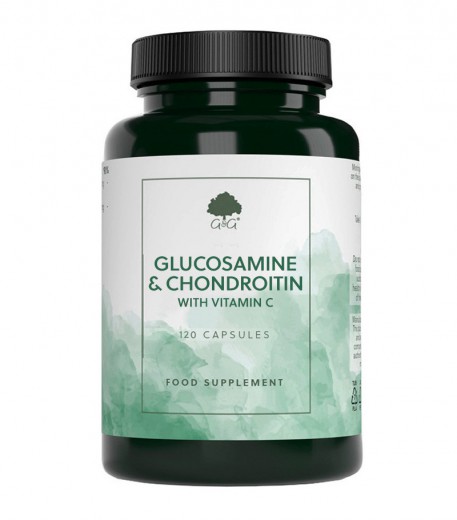 Glukozamin, hondroitin in vitamin C, 120 kapsul