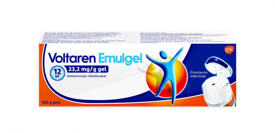 Voltaren Emulgel 23,2 mg/g, gel (100g)