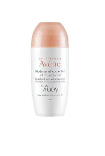 AVENE, BODY 24-uri deodorant roll-on, 50 ml
