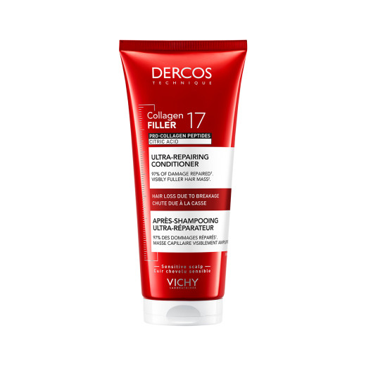 Vichy, DERCOS COLLAGEN 17 FILLER ULTRA-obnovitveni balzam, 200 ml