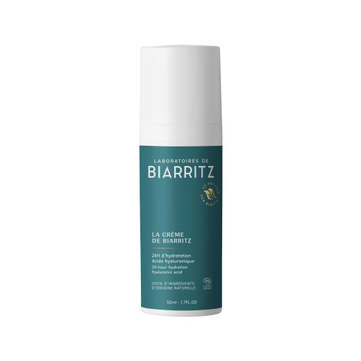 BIARRITZ, LA CREME de Biarritz Vlažilna krema za obraz BIO, 50 ml