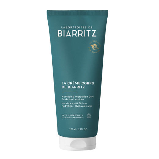 BIARRITZ, LA CREME de Biarritz Vlažilna krema za telo BIO, 200 ml