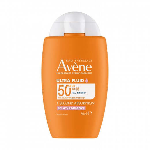 Avène, zelo visoka zaščita ULTRA FLUID RADIANCE SPF50+, 50ml
