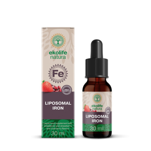 Ekolife natura, liposomsko železo, 30 ml