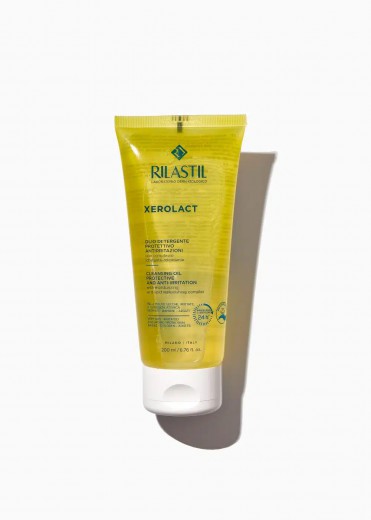 Rilastil, Xerolact čistilno olje za obraz in telo, 200 ml