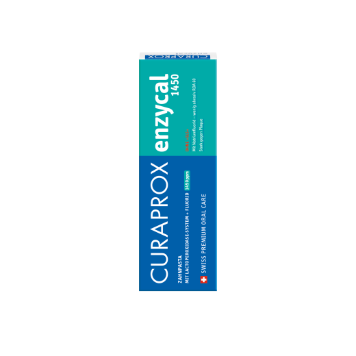 Zobna pasta Curaprox Enzycal 1450, 75 ml