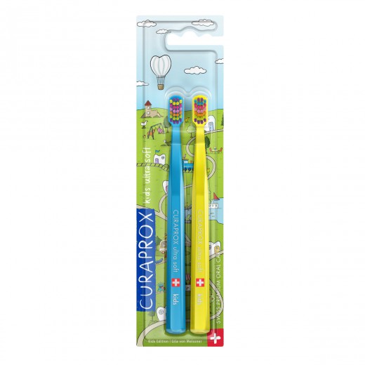 Zobna ščetka CURAPROX CS kids 2/1 special edition