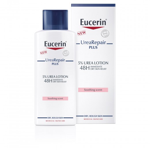 Eucerin UreaRepair PLUS losjon 5 s pomirjajočim vonjem 250 ml