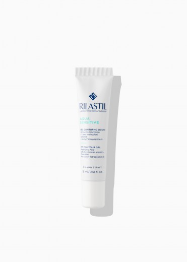 Rilastil, Aqua Sensitive krema za področje okoli oči, 15 ml