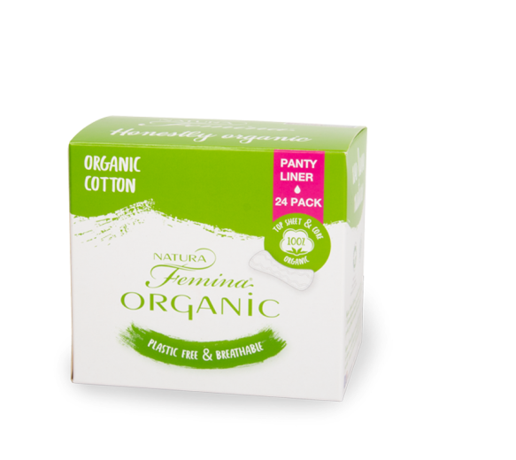 Higienski vložki Natura Femina Organic pantyliner, 24 kos