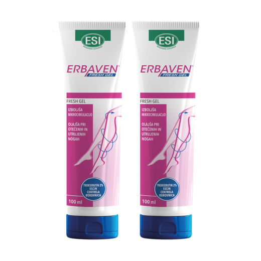 Erbaven, Fresh Gel, 2x100 ml