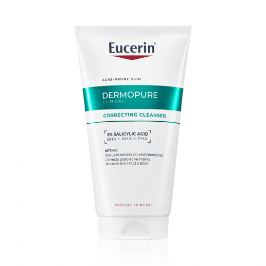Eucerin, DermoPURE Clinical obnovitveni čistilni gel, 150 ml