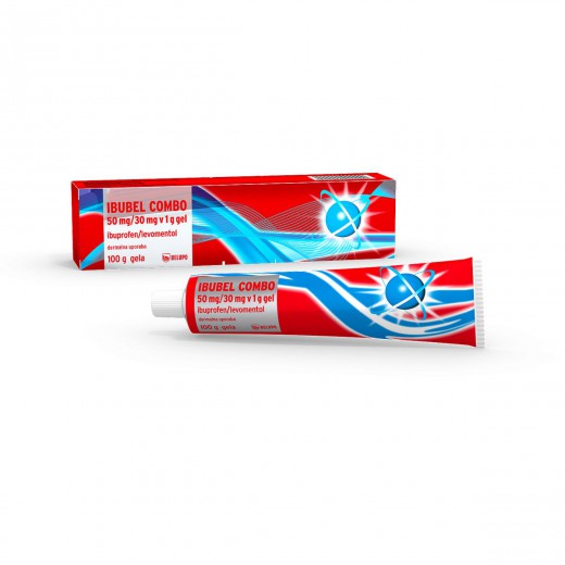 Ibubel Combo 50 mg/30 mg v 1 g gel, 100g