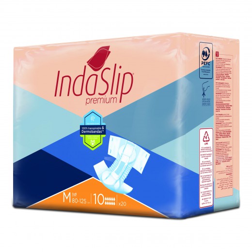 Plenice hlačne Indaslip Premium M10 - srednje, 20 kos/zavitek