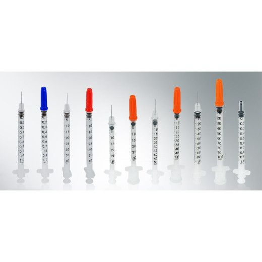 Brizga insulin z iglo, 29 g, 0,5 ml