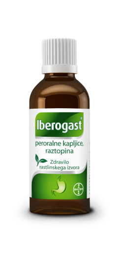 Iberogast peroralne kapljice, raztopina 20 ml