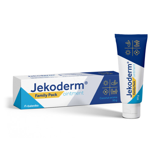 Jekoderm, mazilo za suho kožo, 50 g