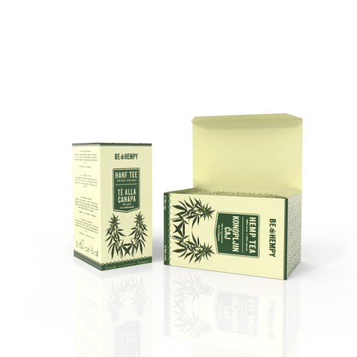 Konopljin čaj v filter vrečkah Be Hempy, 20 vrečk