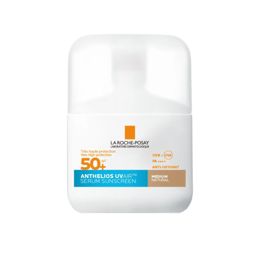 La Roche-Posay, ANTHELIOS UVair tonirani serum za zaščito pred soncem z zelo visoko zaščito MEDIUM SPF50+, 50 ml