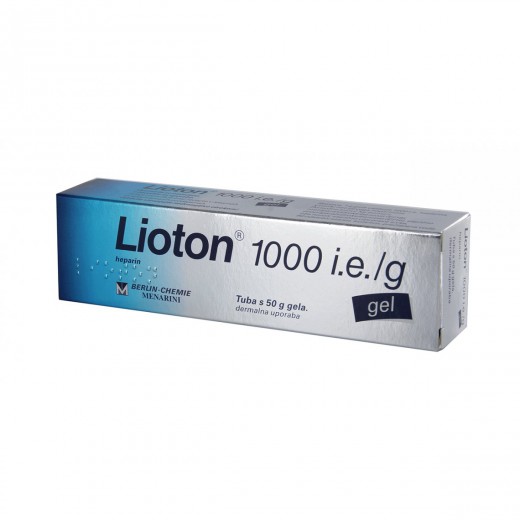 Lioton 1000 i.e./g gel, 50 g