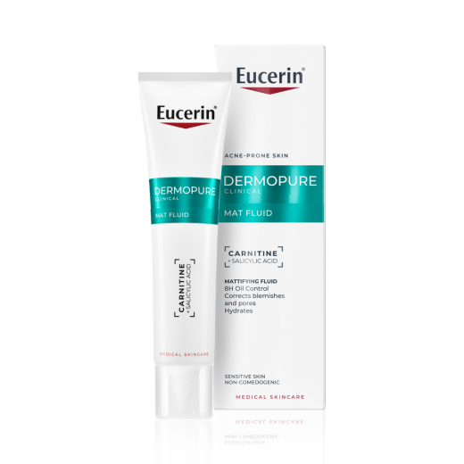 Eucerin, DermoPURE Clinical mat fluid, 40 ml