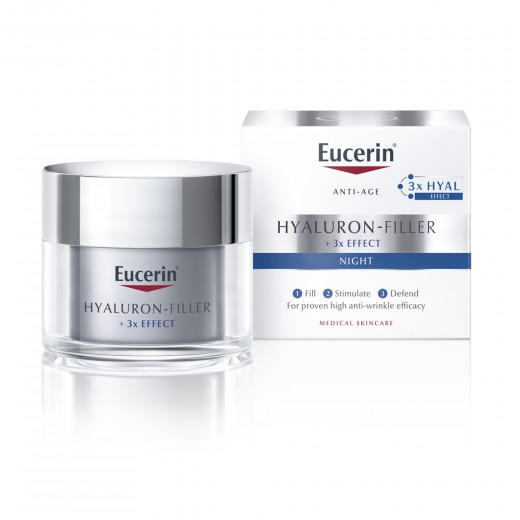 Eucerin Hyaluron Filler nočna krema 50 ml