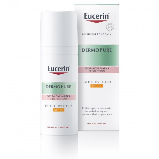 Eucerin, DermoPURE zaščitni fluid ZF 30, 40 ml