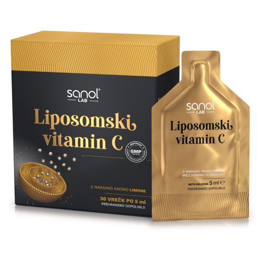 Sanol LAB, Liposomski vitamin C, 30 vrečk